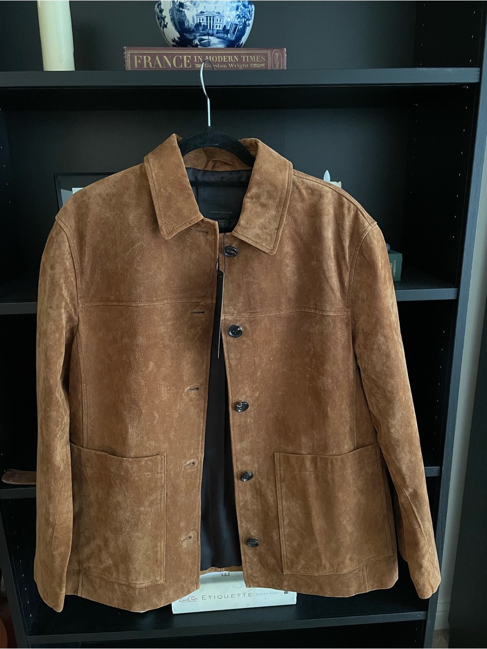 ZW Collection Limited Edition Suede Leather Jacket - Picture 4 of 9